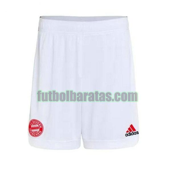 pantalones cortos bayern munich 2021 2022 blanco tercera