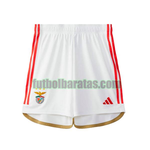 pantalones cortos benfica 2023 2024 blanco primera