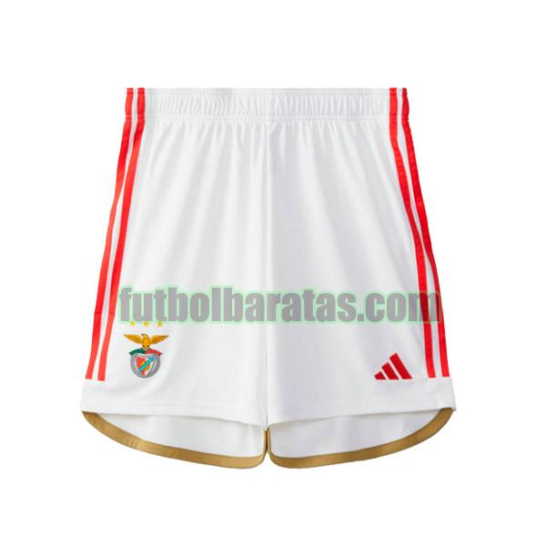 pantalones cortos benfica 2023 2024 blanco primera