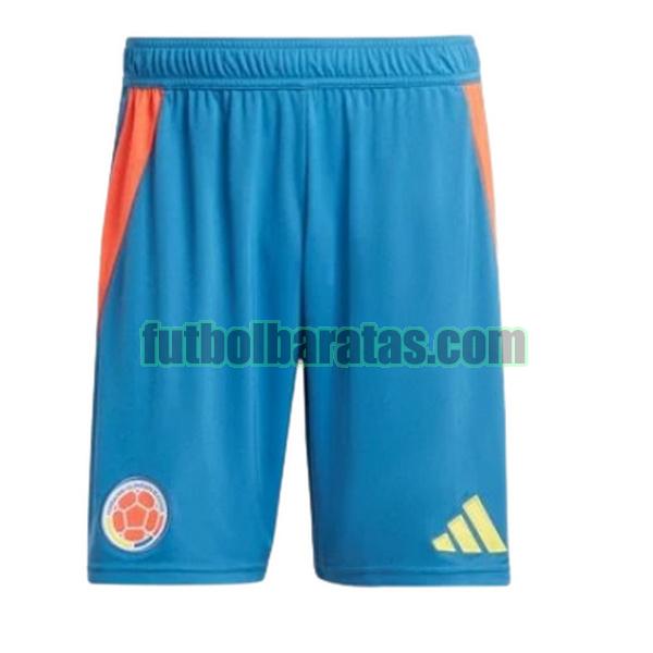 pantalones cortos colombia 2024 azul primera