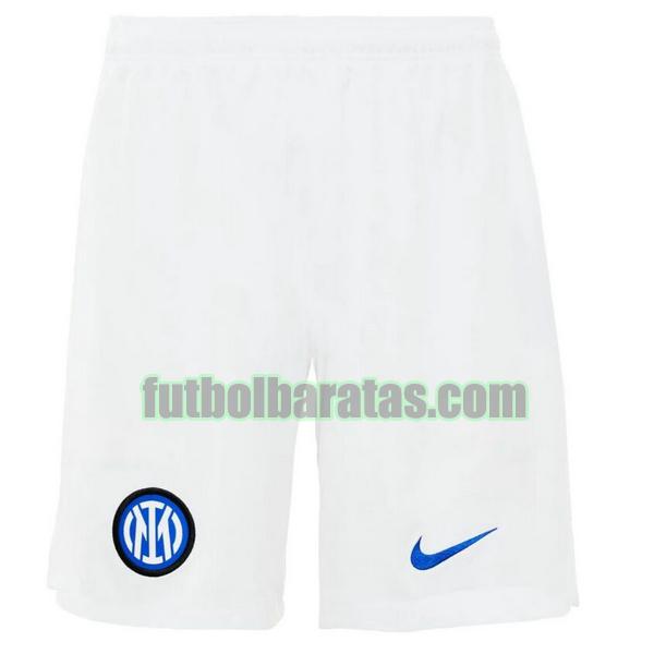 pantalones cortos inter milán 2023 2024 blanco seunda