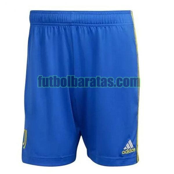 pantalones cortos juventus 2021 2022 azul tercera