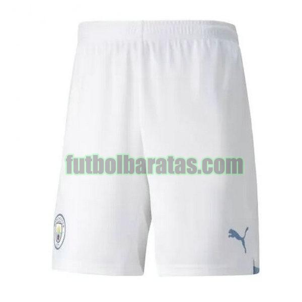 pantalones cortos manchester city 2021 2022 azul primera