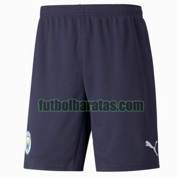 pantalones cortos manchester city 2021 2022 azul tercera