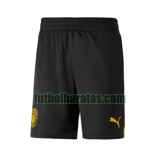 pantalones cortos manchester city 2022 2023 negro segunda