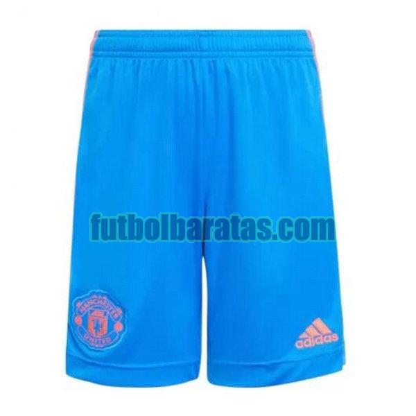 pantalones cortos manchester united 2021 2022 azul segunda