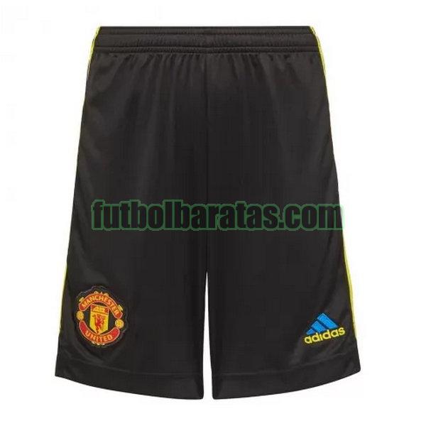 pantalones cortos manchester united 2021 2022 negeo tercera