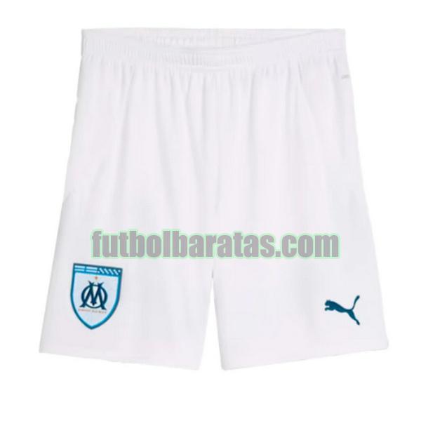 pantalones cortos marsella 2024 2025 blanco primera