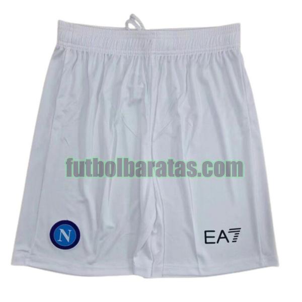 pantalones cortos napoli 2022 2023 blanco segunda