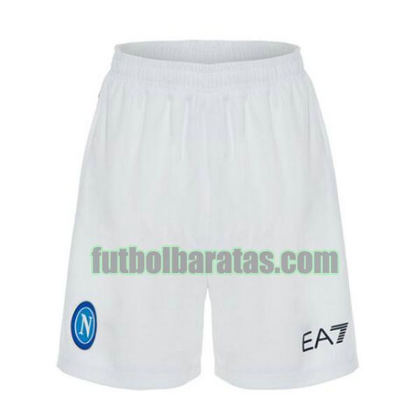 pantalones cortos napoli 2023 2024 blanco segunda