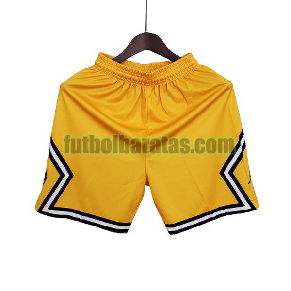 pantalones cortos paris saint germain 2021 2022 amarillo portero