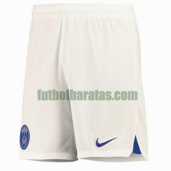 pantalones cortos paris saint germain 2022 2023 blanco tercera