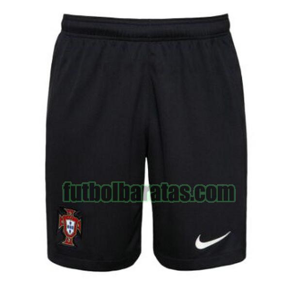 pantalones cortos portugal 2024 negro segunda