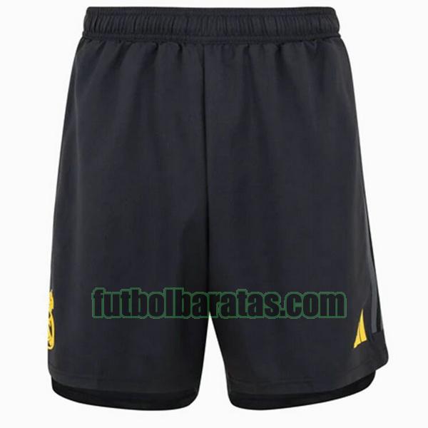 pantalones cortos real madrid 2023 2024 negro tercera