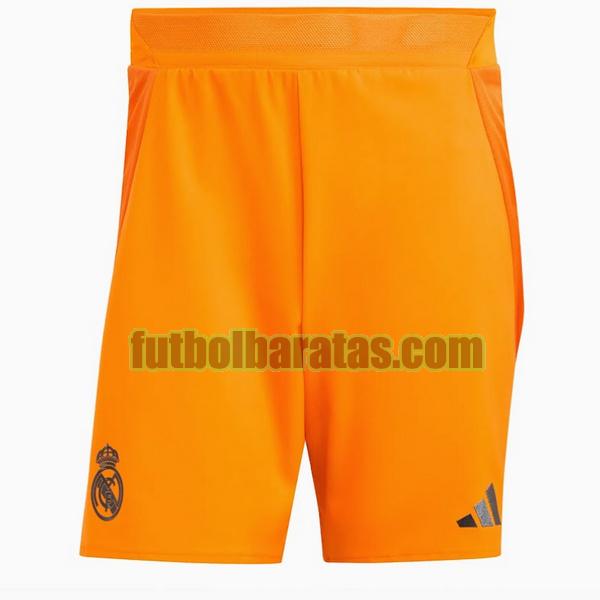 pantalones cortos real madrid 2024 2025 naranja primera