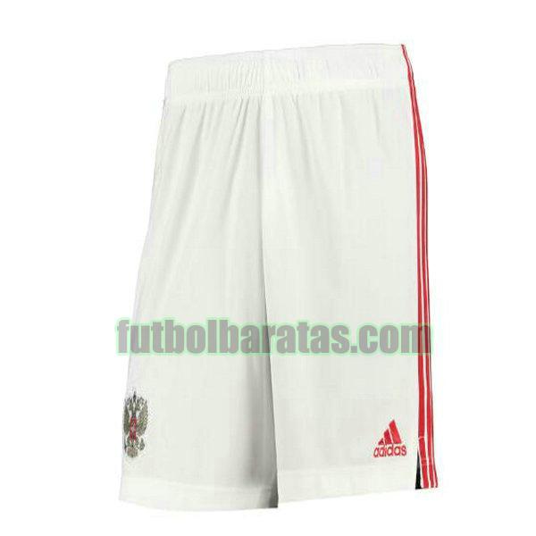 pantalones cortos rusia 2021 2022 blanco segunda