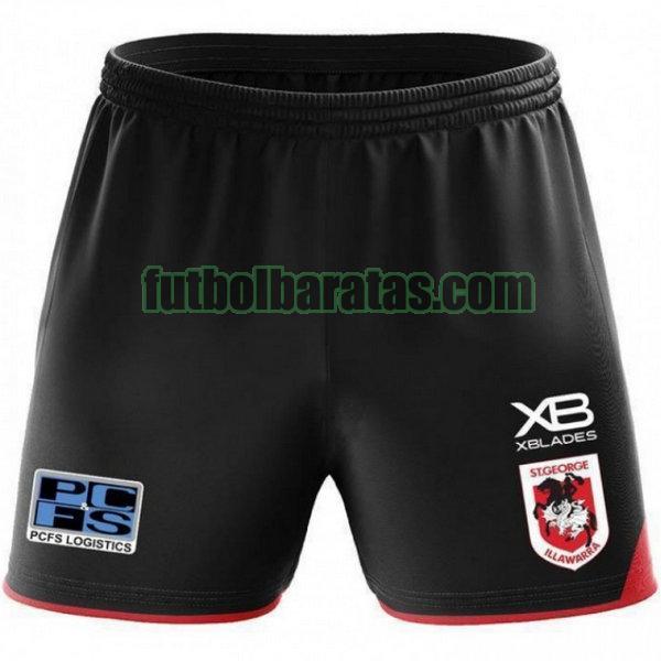 pantalones cortos st george illawarra dragons 2020 negro formación