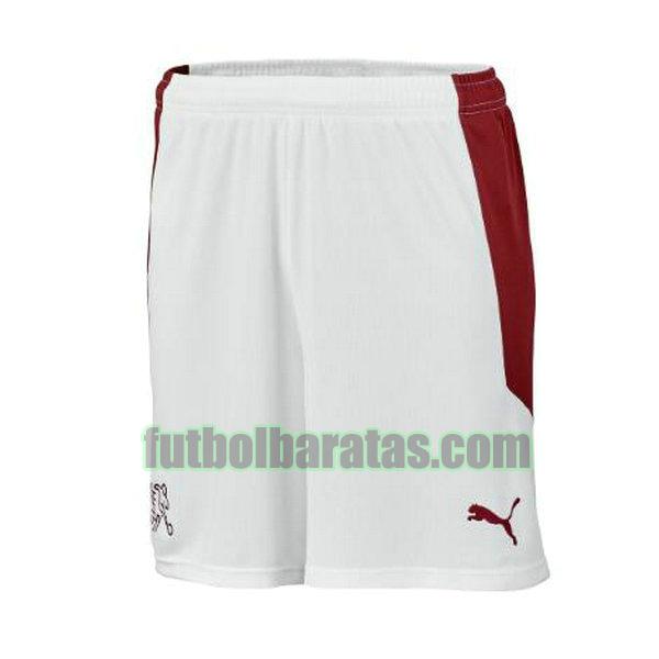 pantalones cortos suiza 2021 2022 blanco segunda