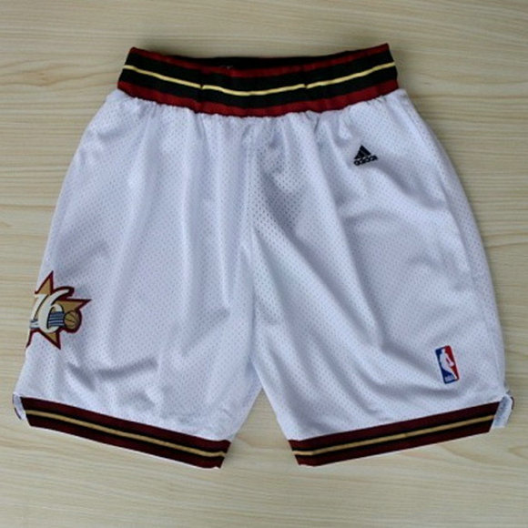 pantalones philadelphia 76ers blanca