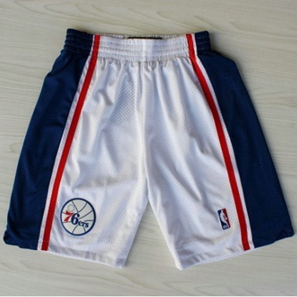 pantalones philadelphia 76ers blanca retro