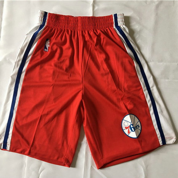 pantalones philadelphia 76ers roja retro