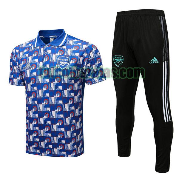 polo arsenal 2022 2023 azul conjunto