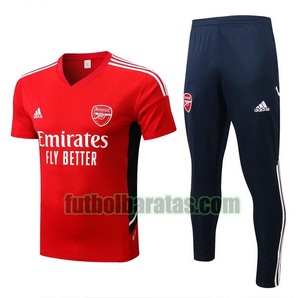 polo arsenal 2022 2023 rojo conjunto