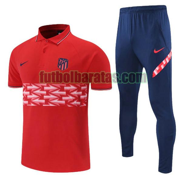 polo atletico madrid 2022 rojo conjunto