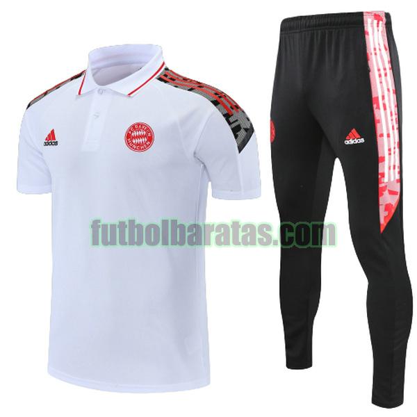 polo bayern munich 2022 blanco conjunto