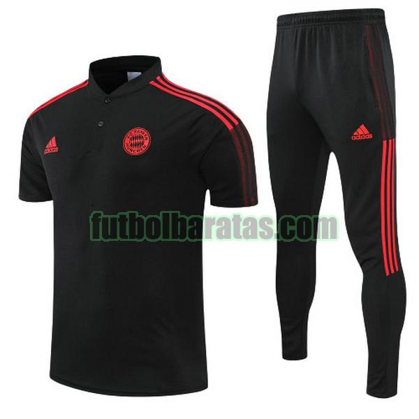 polo bayern munich 2022 negro conjunto