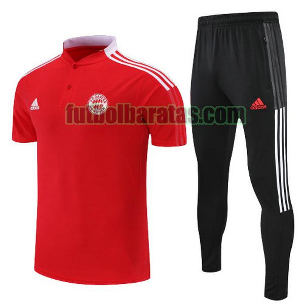 polo bayern munich 2022 rojo conjunto