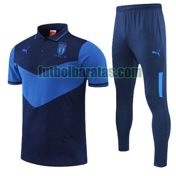 polo italia 2022 navy conjunto