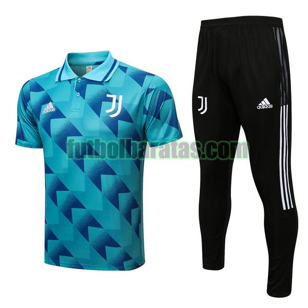 polo juventus 2022 2023 azul conjunto