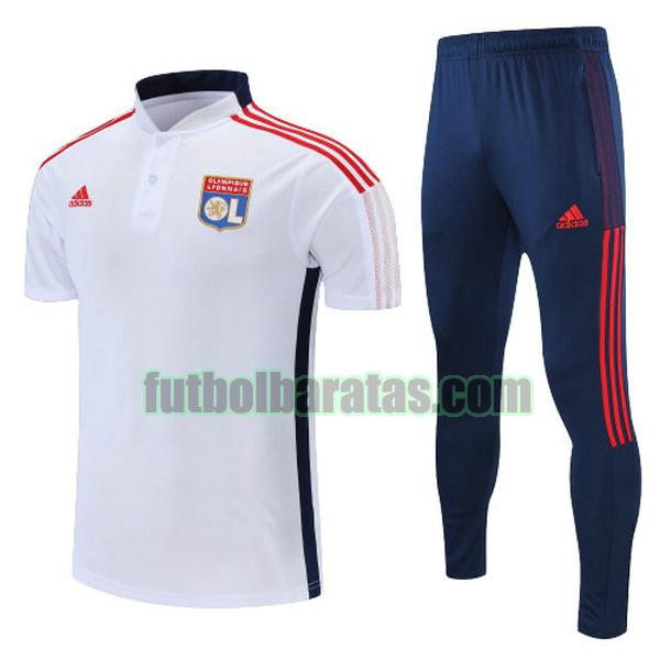 polo lyon 2022 blanco conjunto