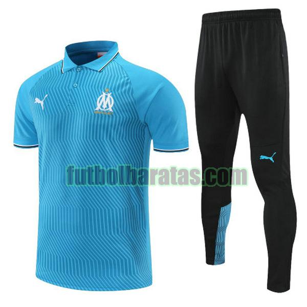 polo marsella 2022 azul conjunto