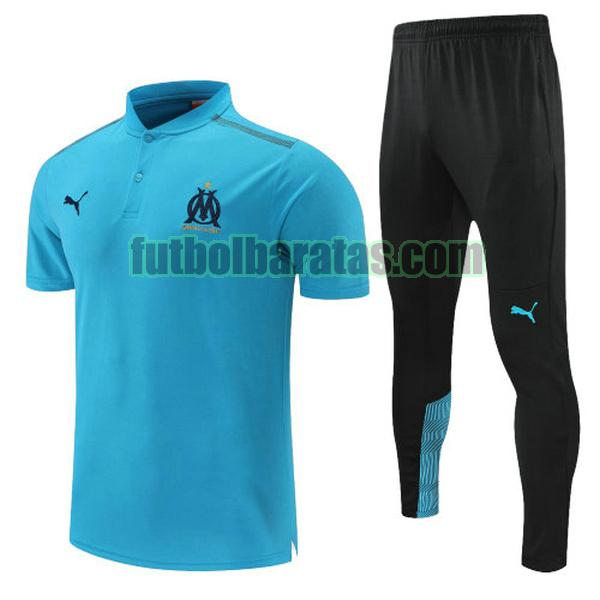 polo marsella 2022 azul negro conjunto