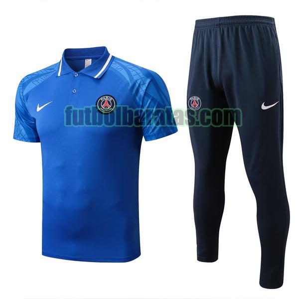 polo paris saint germain 2022 2023 azul conjunto