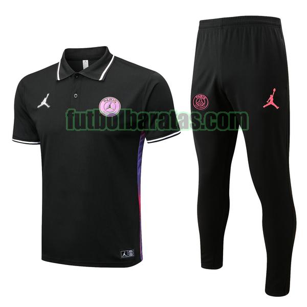 polo paris saint germain 2022 2023 negro conjunto