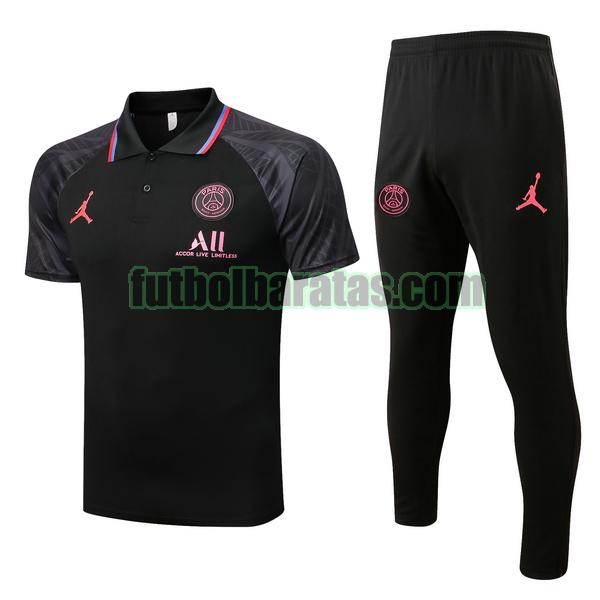 polo paris saint germain 2022 23 negro conjunto