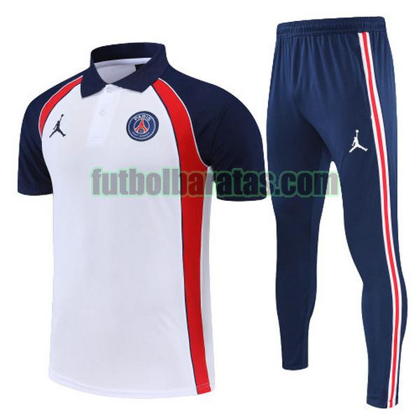 polo paris saint germain 2022 blanco conjunto