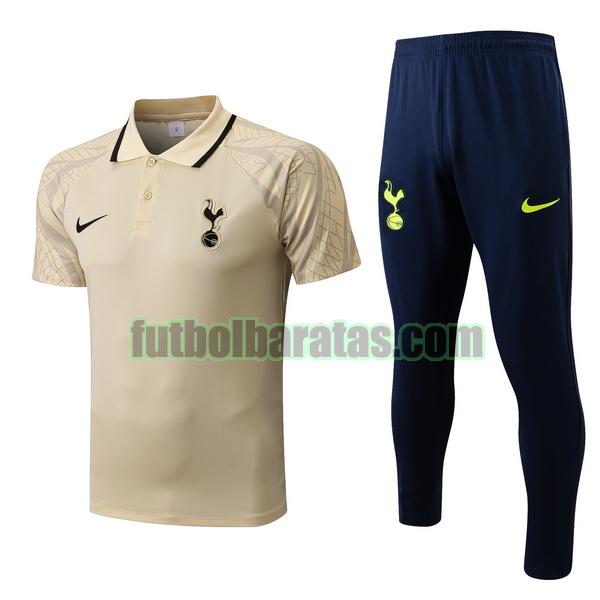 polo tottenham 2022 2023 amarillo conjunto