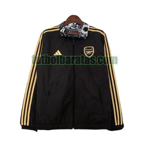 rompeviento arsenal 2023 2024 negro