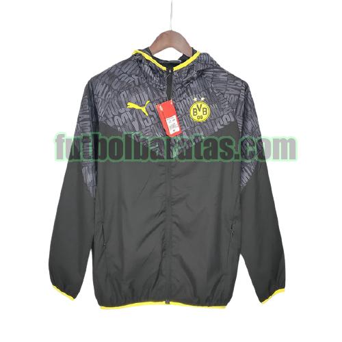 rompeviento borussia dortmund 2021 2022 gris primera