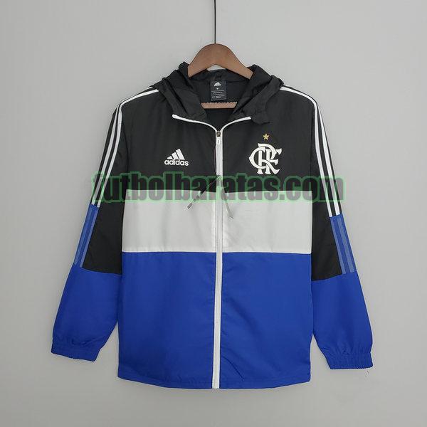 rompeviento flamengo 2022 negro blanco azul