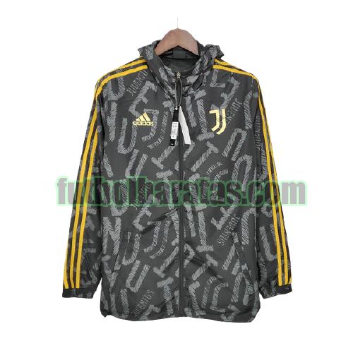 rompeviento juventus 2021 2022 negro primera