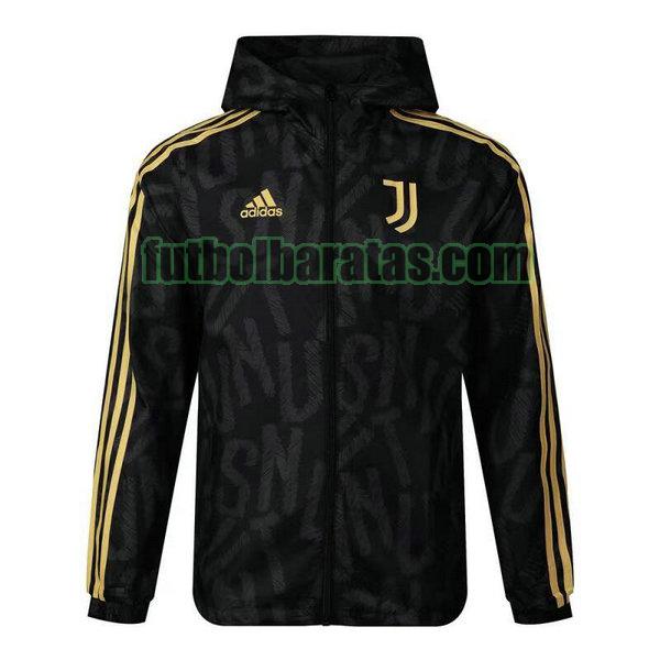 rompeviento juventus 2021 22 negro