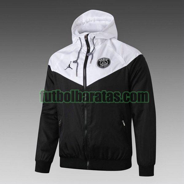 rompeviento paris saint germain 2021 2022 negro blanco