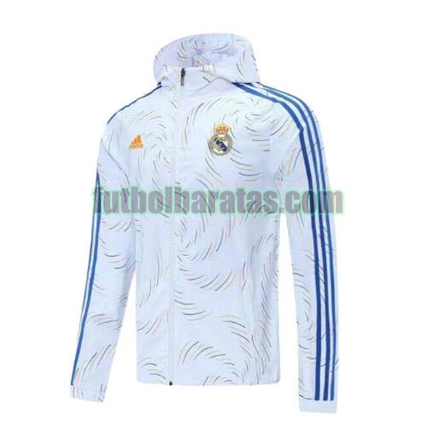 rompeviento real madrid 2021 22 blanco