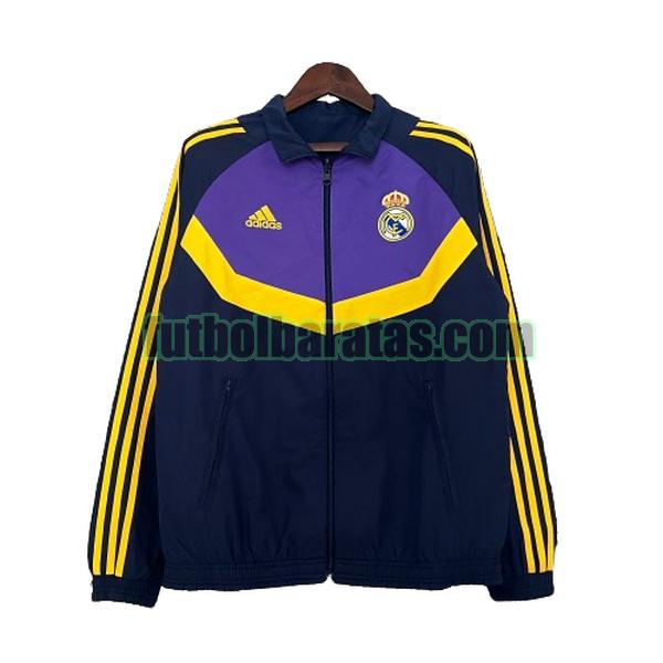 rompeviento real madrid 2024 azul purple