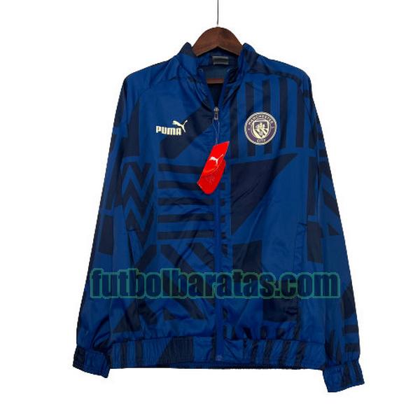 rompevientos manchester city 2023 azul